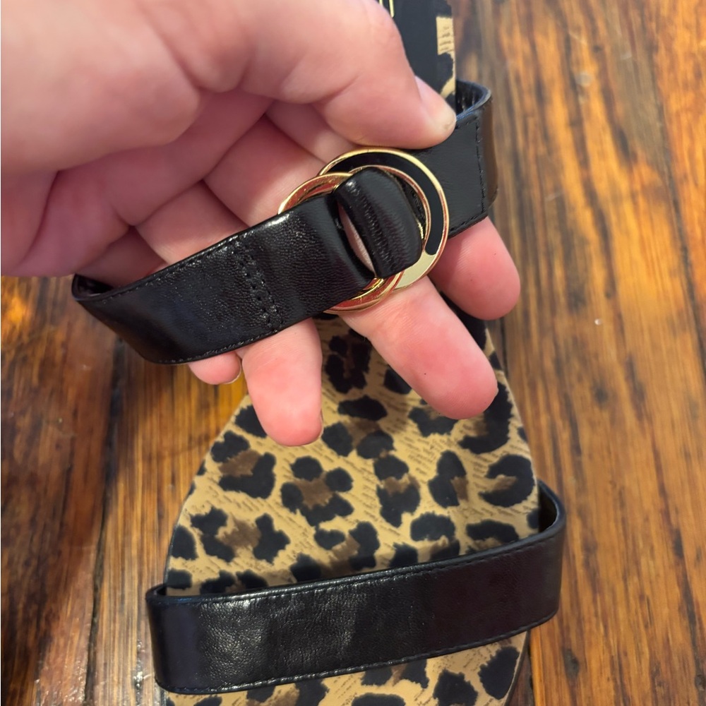 Leopard Print Heels - Picture 3 of 4